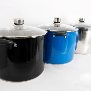 Lehman's 21.5-Quart Stainless Steel Water Bath Canner with Pressure Gauge - Picture 1 of 22
