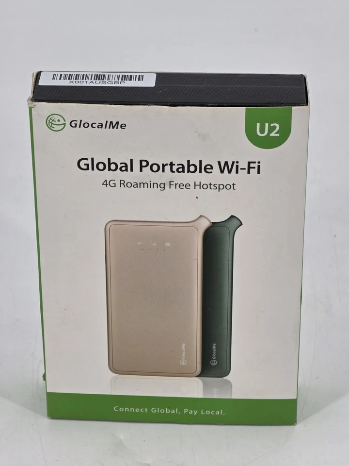 NOVO GlocalMe U2s Mobile LTE 4G Pocket Wi-Fi Hotspot Portátil Global (E1) Dourado - Imagem 1 de 4