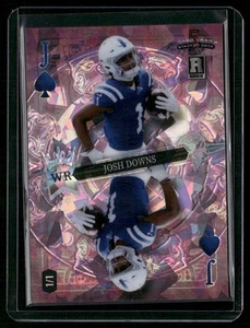 2023 Wild Card 5 Card Draw Stacked Deck #DK-JD Josh Downs/1 - Picture 1 of 2