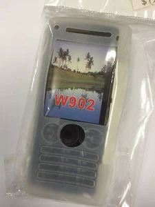 Sony Ericsson W902,W902i Silicon Case in White SCC632 Brand New & Sealed package - Picture 1 of 2
