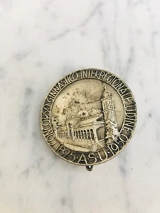 Medal 1950 Interregional Gymnastics Competition Udine Old Medal - Picture 1 of 2