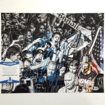 Tito Ortiz signed "You're next" "HOF 12" 11x14 Photo UFC MMA Autograph ~ BAS COA - Image 1 of 2