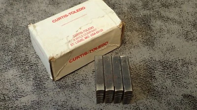 *Vintage* CURTIS-TOLEDO 7/8" NC Pipe Threader Dies, 1 2 3 4, High Speed Steel - Image 1 of 4