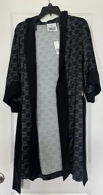 Disfraz de boxeador Everlast para hombre negro/blanco bata de boxeo Foto 1 de 4