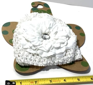 Blossoms & Buds NEWBORN BABY Cap- Hats - LAMBS - White - Picture 1 of 7