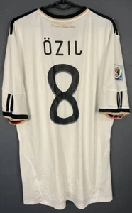 MEN'S OZIL #8 GERMANY 2010/2012 DEUTSCHLAND SOCCER FOOTBALL SHIRT JERSEY SIZE XL - Picture 1 of 18