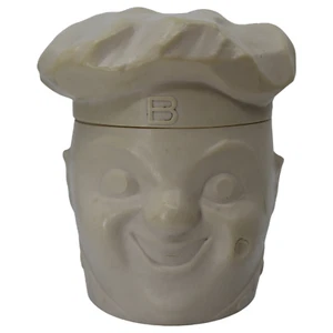 Vintage Brockhoff Biscuits Advertising Plastic Biscuit Barrel 11cm x 11cm 1970's - Picture 1 of 9