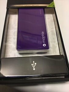 Mophie powerstation 2,500mAh mini External Battery Purple