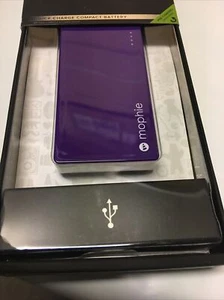 Mophie powerstation 2,500mAh mini External Battery Purple - Picture 1 of 1