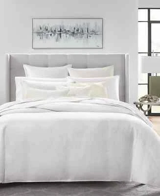 Hotel Collection Diamond Lattice Luxury Comforter Set Bright White King $575 - Image 1 of 4