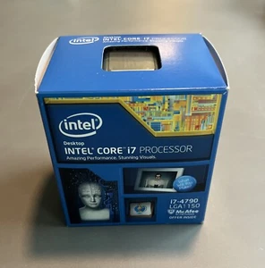 New Intel Core i7-4790 3.6 GHz Quad-Core LGA1150 SR219 CPU Processor & Fan - Picture 1 of 4