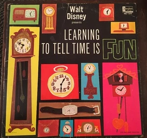 DISNEYLAND 1960s LP 12" Learning To Tell Time Is Fun Mary Po...Lot Of 14 Record - Picture 1 of 12