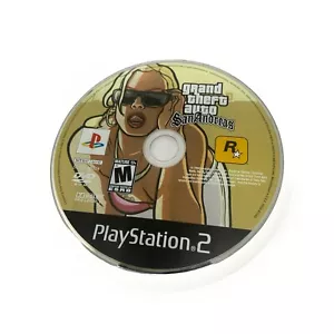 GTA Grand Theft Auto: San Andreas (Sony PlayStation 2, PS2, 2004) SOLO disco - Imagen 1 de 2
