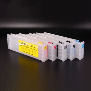 T6941-T6945 Empty Refillable Ink Cartridge for Surecolor T7270 T7200 T3200 T5200 - Picture 1 of 4