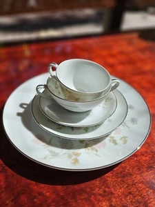 Vintage Noritake Barbara dinner set 5 piece - Picture 1 of 5