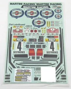Tamiya 58569 Lancia Delta Integrale/XV01/TT02, 9495781/19495781 Decals/Sticker - Bild 1 von 3