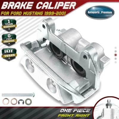Pinza de freno de disco con soporte para Ford Mustang SVT Cobra 1999-2001 delantera derecha Foto 1 de 4