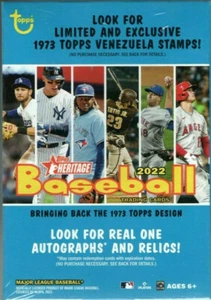 2 LOT 2022 TOPPS HERITAGE SEALED BASEBALL HANGER BOXEN YOU GET 2! - Bild 1 von 1