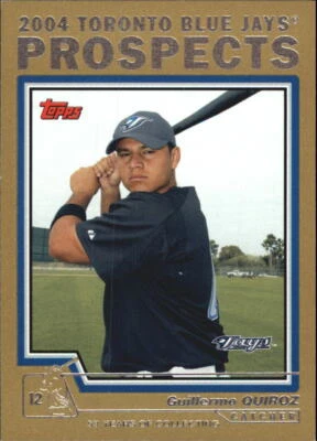 2004 Topps Traded Gold #T102 Guillermo Quiroz Toronto Blue Jays /2004 - NM-MT - Image 1 of 2