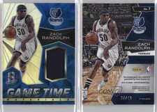 2015-16 Panini Spectra Game Time Materials Silver Prizm /49 Zach Randolph #7