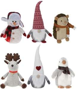 Christmas Door Stop Stopper Filled Heavy Novelty Animal Xmas Decoration Doorstop - Picture 1 of 12