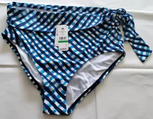 Tommy Bahama Azul Azure Harbour Island Cintura Alta Parte Inferior Talla L/G - Imagen 1 de 2