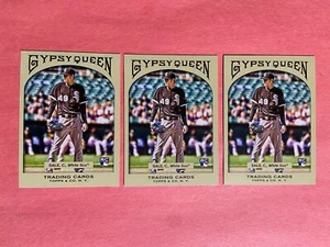 Chris Sale 2011 Topps Gypsy Queen Rookie RC 3x Card Lot - Picture 1 of 2