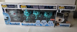 Funko Pop La Mansión Embrujada. 3 pk. Phineas, Ezra & Gus + #577 y #619 - Imagen 1 de 5