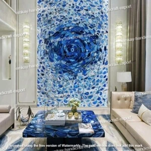 Agate Wall Panel, Modern Office Agate Wall Panel, Patio Agate Wall Interior Deco - Picture 1 of 8
