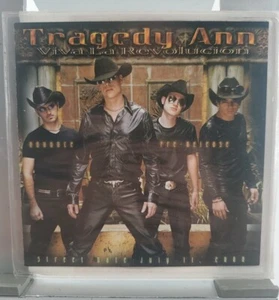 Tragedy Ann Viva La Revolucion CD Organic Records 2000. Vinyl Sleeve Promo Rare - Imagen 1 de 4