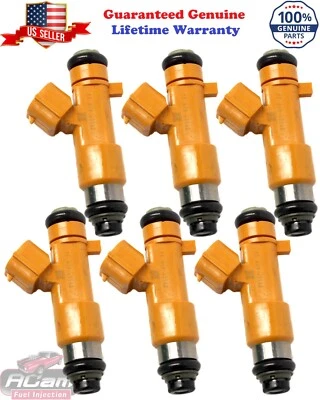 6x Inyectores de combustible genuinos Infiniti 0950 VQ37VHR 3,7 L QX70 Q70 QX50 Q40 Q50 Q60 Foto 1 de 4