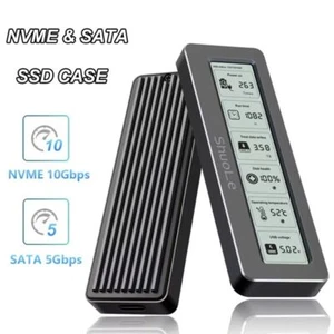 Typ-C 10Gbps M.2 SSD NVME Fall Bildschirm Festplatten gehäuse Disk Box Tool - Afbeelding 1 van 9