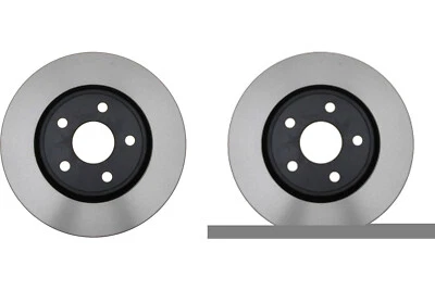 KIT delantero Raybestos rotor de freno de disco para Jeep Grand Cherokee 2011-2020 (66681) Foto 1 de 4