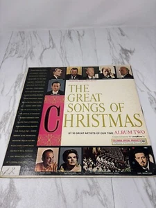 The Great Songs Of Christmas Album 2 1962 - Picture 1 of 1
