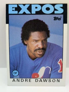 1986 Topps - Andre Dawson - Baseball - Expos - Card #760 - Picture 1 of 5