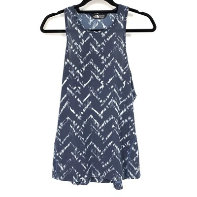 Camiseta sin mangas The North Face para mujer talla L diseño abstracto sin mangas azul gris Foto 1 de 4