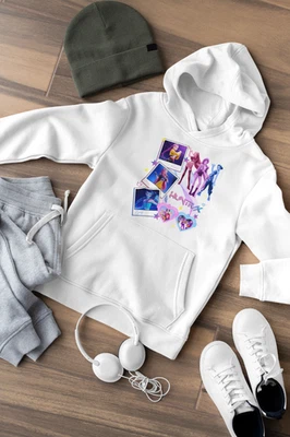 HATTREE Saja Boys Huntrix Kpop Demon Hunters konzert Large Bio Kinder Hoodie