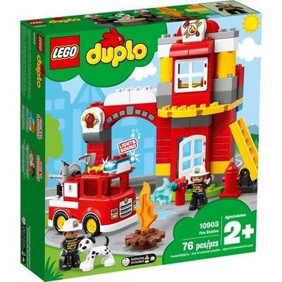Lego Duplo 10903 la caserne des pompiers complète - Photo 1/4