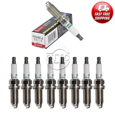 Genuine DENSO Iridium Long Life Spark Plug 8PCS for Lexus GS F/IS500/LC500/RC F - Image 1 of 4