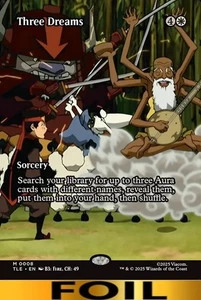 1x - Three Dreams - FOIL BORDERLESS #08 - Avatar: Eternal - NM MTG - Picture 1 of 1