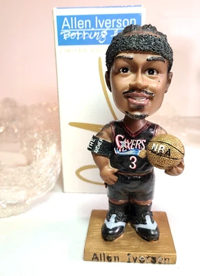 Allen Iverson 76ers Basketball Bobbing Head Bobble 2002 McDonald's  New in Box - Image 1 of 4