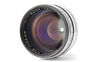 [Near MINT] Carl Zeiss Opton Sonnar 50mm F/1.5 T Lens for Contax  From JAPAN - Picture 1 of 24