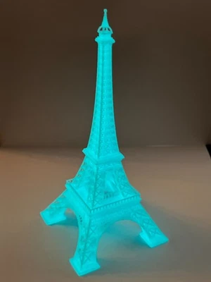 Torre Eiffel - Azul brillante - Blanco - Múltiples opciones de color Foto 1 de 2