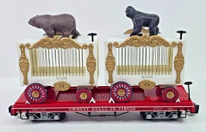 Bachmann G Scale Emmett Kelly Jr Circus Animal Cage Train Car - Picture 1 of 14