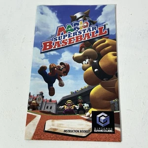 Mario Superstar Baseball **NUR HANDBUCH** Nintendo GameCube Original EUC - Bild 1 von 15