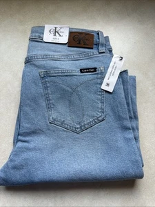 Calvin Klein Women's Vintage Stright Light Blue Jeans Size 4 - Picture 1 of 4