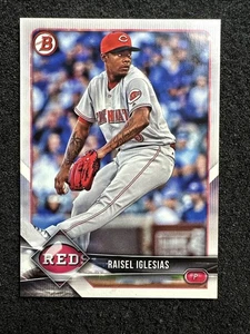 RAISEL IGLESIAS #96 2018 Bowman Baseball QTY Cincinnati Reds - Picture 1 of 2