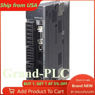 NEW Mitsubishi MR-J4-100B4-RJ AC Servo Drive 1KW NIB USA - Image 1 of 4