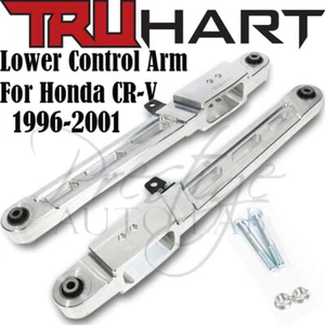 Brazos de control inferiores pulidos traseros LCA TruHart para 1997-2001 Honda CRV CR-V JDM - Imagen 1 de 1