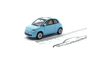 Fiat 500 - Blau - 2008 - 1:87 - Norev (770064) - Bild 1 von 2